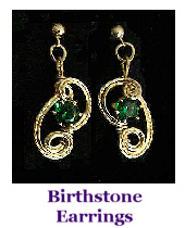 May Birthstone Earrings
